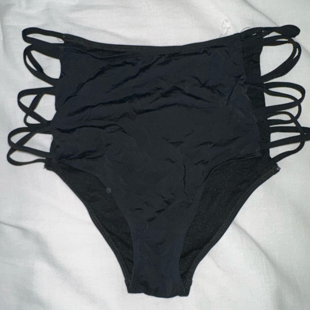 Black swimsuit bottoms